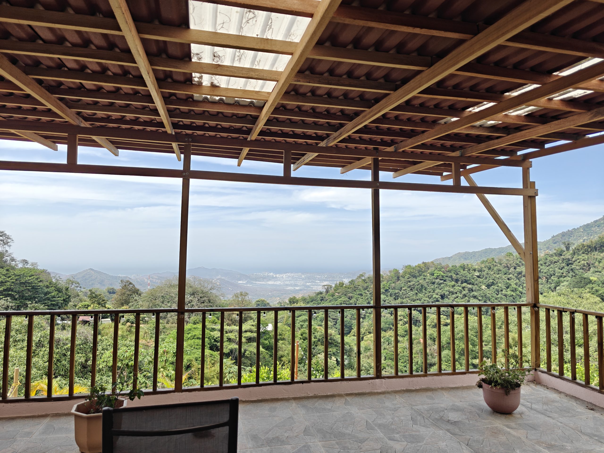 Zona exterior del chalet